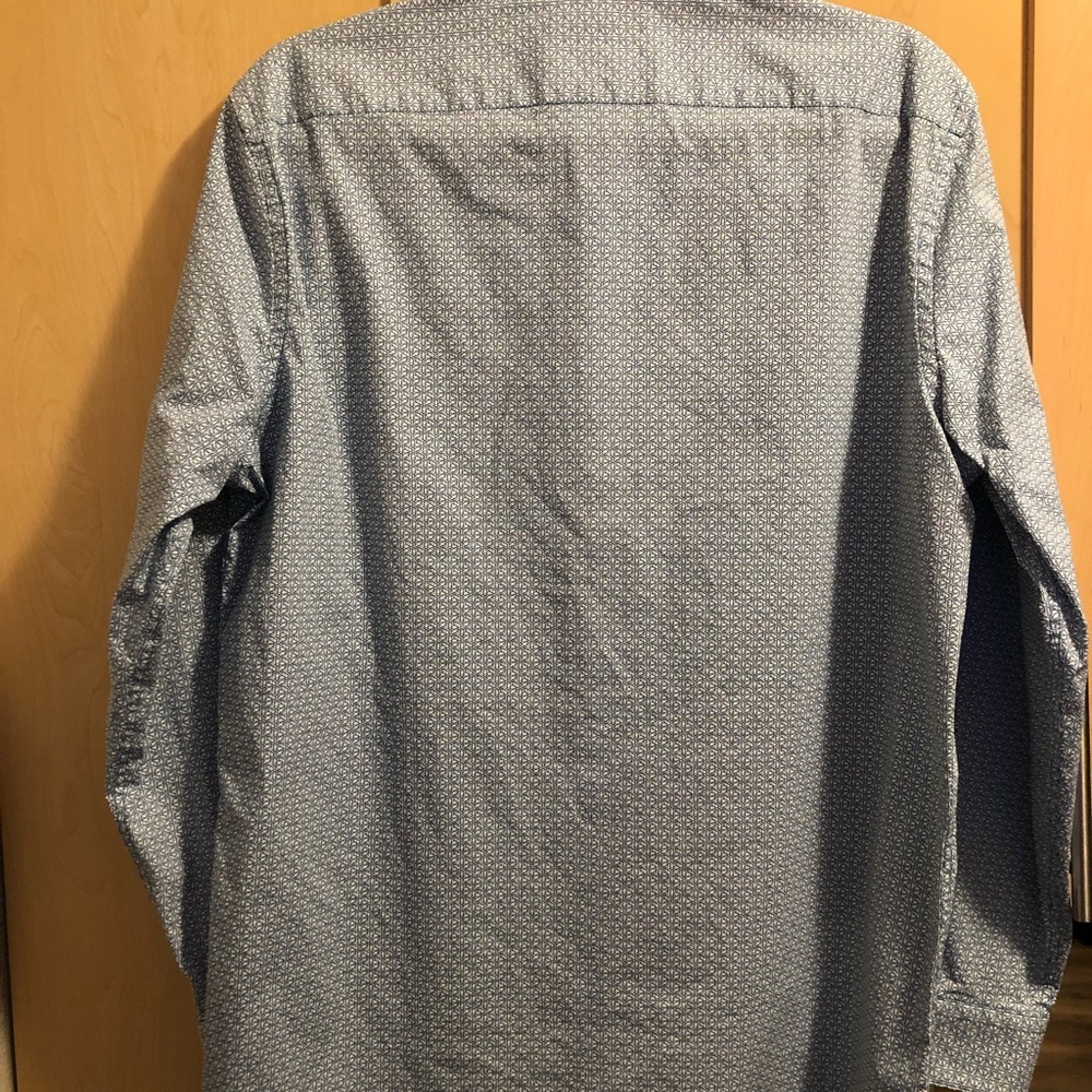 Apt. 9 Blue Button Down - Picture 2 of 4